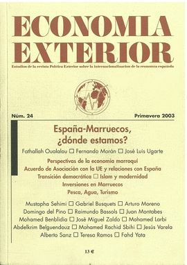 ECONOMIA EXTERIOR. N 24; PRIMAVERA 2003