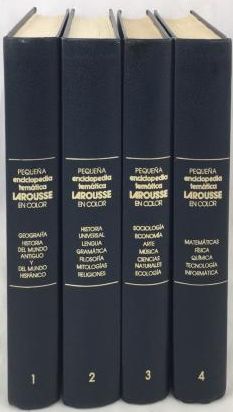 PEQUEA ENCICLOPEDIA LAROUSSE EN COLOR (4VS)