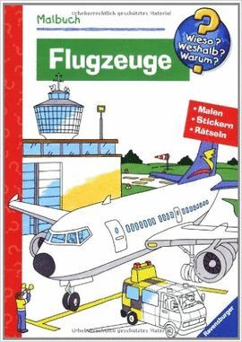 MALBUCH FLUGZEUGE