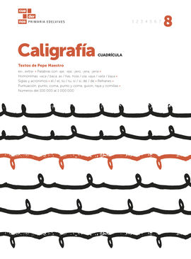 CUADERNO CALIGRAFA 8 (CUADRCULA)