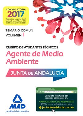 CUERPO DE AYUDANTES TCNICOS ESPECIALIDAD AGENTES DE MEDIO AMBIENTE DE LA JUNTA