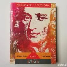 HISTORIA DE LA FILOSOFA, COU