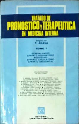 TRATADO DE PRONSTICO Y TERAPUTICA EN MEDICINA INTERNA (3 VOLS)