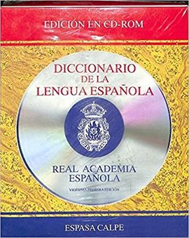 DICCIONARIO DE LA LENGUA ESPAOLA (SOLO LIBRITO) SIN CD