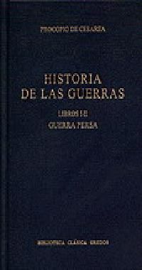 HISTORIA GUERRAS LIBROS I-II GUERRA PERS