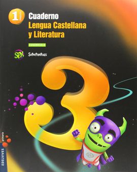 CUADERNO 3 DE LENGUA CASTELLANA Y L. 1� PRIMARIA (CUADR�CULA)