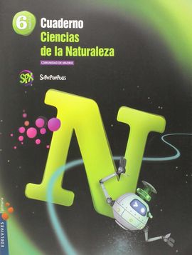 CUADERNO CIENCIAS DE LA NATURALEZA 6 PRIMARIA-C. DE MADRID