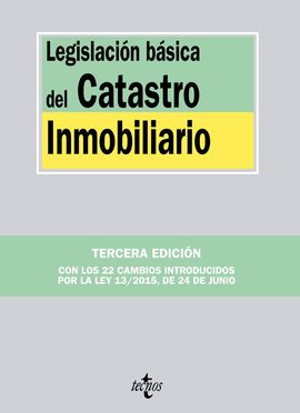 LEGISLACIN BSICA DEL CATASTRO INMOBILIARIO