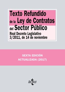 TEXTO REFUNDIDO DE LA LEY DE CONTRATOS DEL SECTOR PBLICO