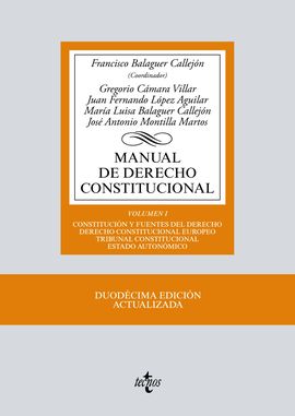 MANUAL DE DERECHO CONSTITUCIONAL