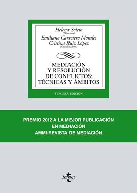 MEDIACIN Y RESOLUCIN DE CONFLICTOS: TCNICAS Y MBITOS