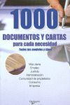 1000 DOCUMENTOS Y CARTAS PARA CADA NECESIDAD