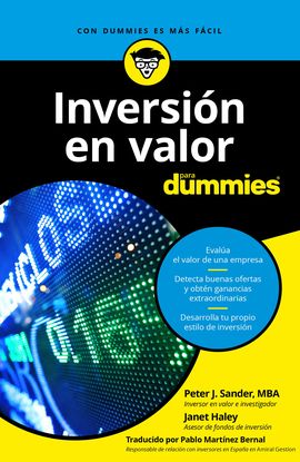 INVERSIN EN VALOR PARA DUMMIES