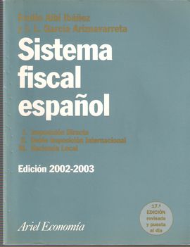 SISTEMA FISCAL ESPAOL ED. 2002-2003  VOL. 1