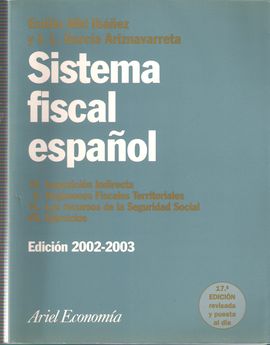 SISTEMA FISCAL ESPAOL ED. 2002-2003 VOL. 2