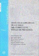 DIDCTICAS ESPECFICAS DE LAS REAS DEL CURRICULUM. TTULO DE PEDAGOGA