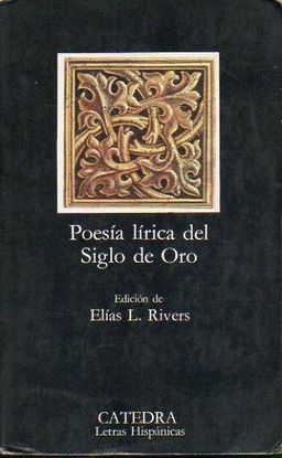 POESA LRICA DEL SIGLO DE ORO