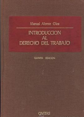 INTRODUCCIN AL DERECHO DEL TRABAJO