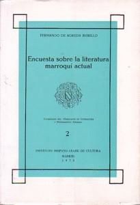 ENCUESTA SOBRE LITERATURA MARROQU� ACTUAL