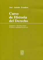 CURSO DE HISTORIA DEL DERECHO