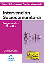 CUERPO DE PROFESORES DE ENSEANZA SECUNDARIA, INTERVENCIN SOCIOCOMUNITARIA. PRO