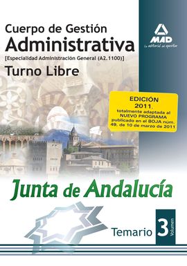 3. TEMARIO GESTION ADMINISTRATIVA A21100 JUNTA ANDALUCIA