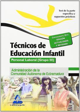 TCNICOS EN EDUCACIN INFANTIL. TEST Y SUPUESTOS PRCTICOS. PARTE ESPECFICA