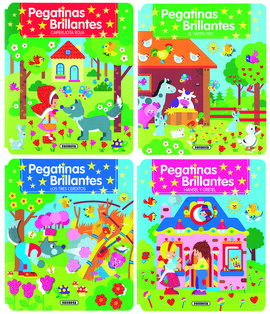 PEGATINAS BRILLANTES (4 TTULOS)