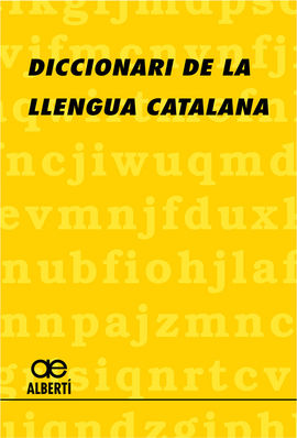 DICCIONARI DE LA LLENGUA CATALANA