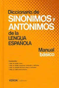 DICCIONARIO DE SINNIMOS Y ANTNIMOS DE LA LENGUA ESPAOLA