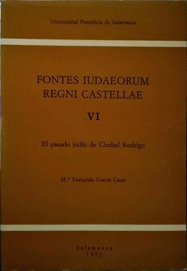 FONTES IUDAEORUM REGNI CASTELLAE VI