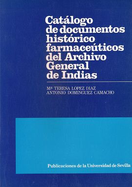 CATLOGO DE DOCUMENTOS HISTRICO FARMACUTICOS DEL AGI
