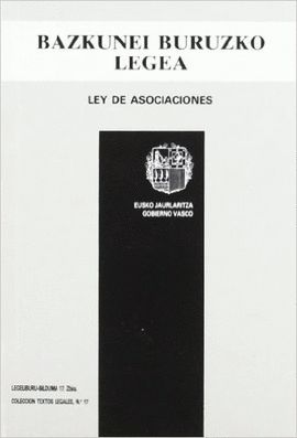 LEY DE ASOCIACIONES - BAZKUNEI BURUZKO LEGEA