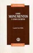 SOBRE MONUMENTOS Y OTROS ESCRITOS