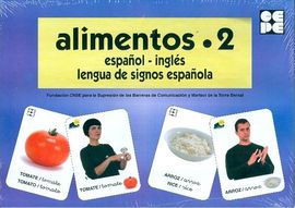 ALIMENTOS 2-BARAJA ESPAOL INGLES LENGUA DE SIGNOS ESPAOLA