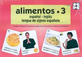 ALIMENTOS 3-BARAJA ESPAOL INGLES LENGUA DE SIGNOS ESPAOL