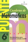 PUENTE, MATEM�TICAS, 6 EDUCACI�N PRIMARIA, 3 CICLO. CUADERNO