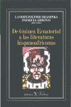 DE GUINEA ECUATORIAL A LAS LITERATURAS HISPANOAFRICANAS