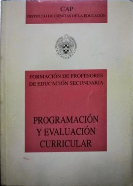 PROGRAMACIN Y EVALUACIN CURRICULAR