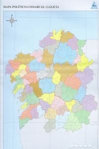 MAPA POLTICO GALICIA COMARCAL