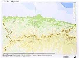 MAPA FSICO ASTURIAS