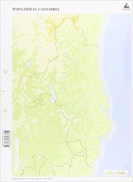 MAPA FSICO CANTABRIA