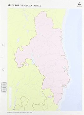 MAPA POLTICO CANTABRIA