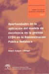 OPORTUNIDADES DE LA APLICACIN DEL MODELO DE EXCELENCIA EN LA GESTIN