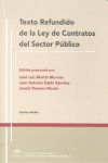 TEXTO REFUNDIDO LEY DE CONTRATOS SECTOR PUBLICO 4ED