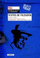 TEXTOS DE FILOSOFA. UNIVERSIDADES DE MADRID