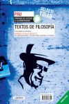 TEXTOS DE FILOSOFA. UNIVERSIDADES DE ANDALUCA