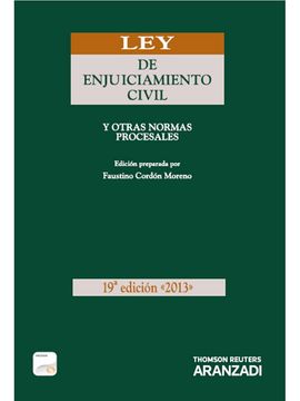 LEY DE ENJUICIAMIENTO CIVIL (PAPEL + E-BOOK) - Y OTRAS NORMAS PROCESALES