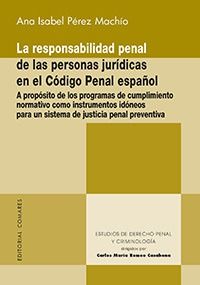 LA RESPONSABILIDAD PENAL DE LAS PERSONAS JURDICAS EN EL  CDIGO PENAL ESPAOL