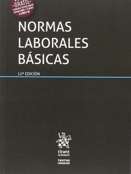 NORMAS LABORALES BÁSICAS 12ª EDICIÓN 2017